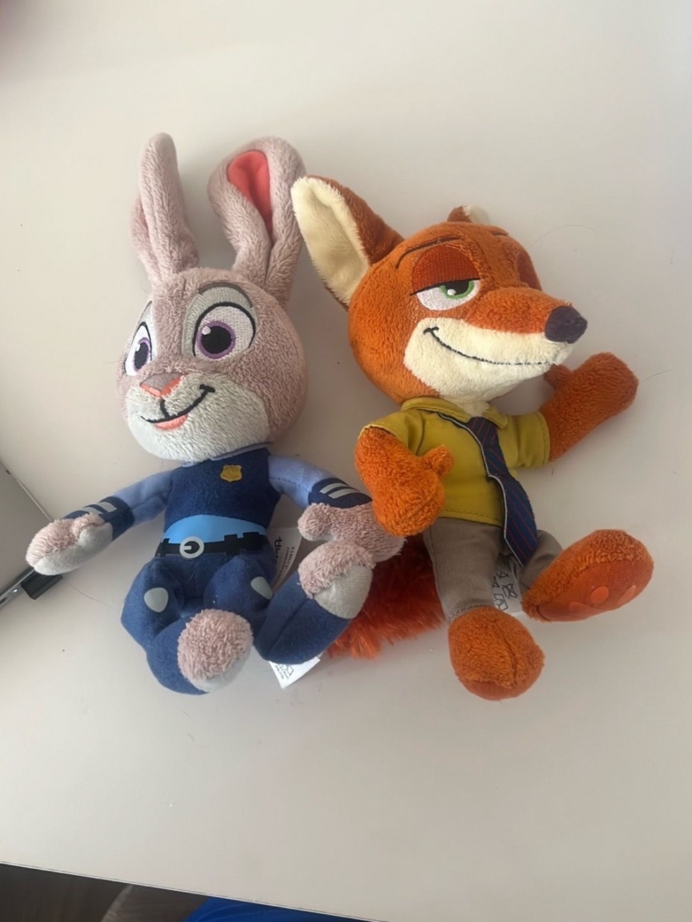 Zootopia Judy Hopps & Nick Wilde Plush Toy Set